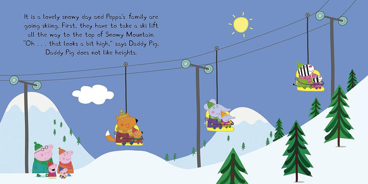 Peppa Pig: Peppa Goes Skiing - Hardcover