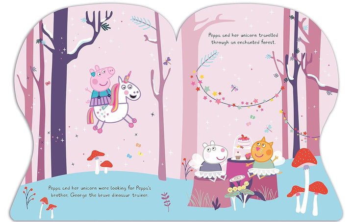 Peppa Pig: Peppa's Fantastic Unicorn Shaped Board Book - Board book