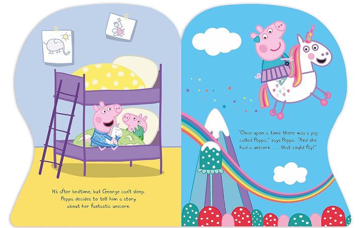 Peppa Pig: Peppa's Fantastic Unicorn Shaped Board Book - Board book