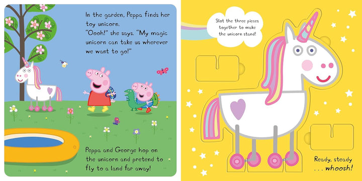 Peppa Pig: Peppa’s Unicorn Adventure: A Press-Out-and-Play Book