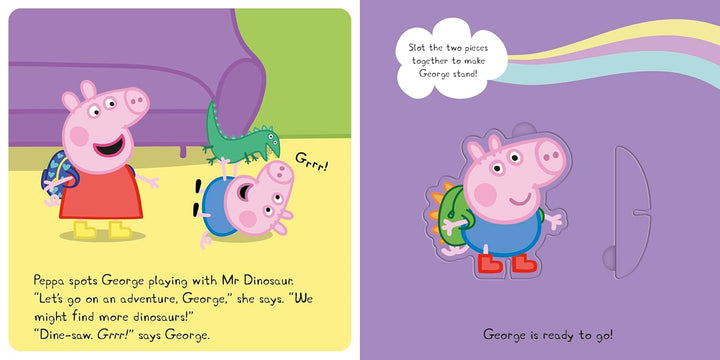 Peppa Pig: Peppa’s Unicorn Adventure: A Press-Out-and-Play Book