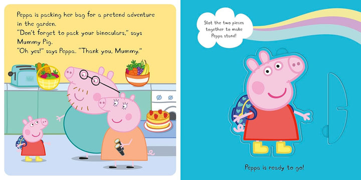 Peppa Pig: Peppa’s Unicorn Adventure: A Press-Out-and-Play Book
