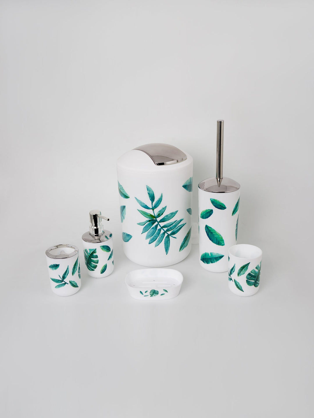Tropical Bathroom Container Set