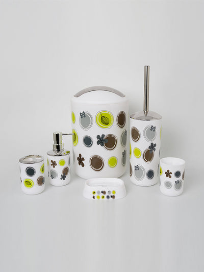 Dotted Bathroom Container Set