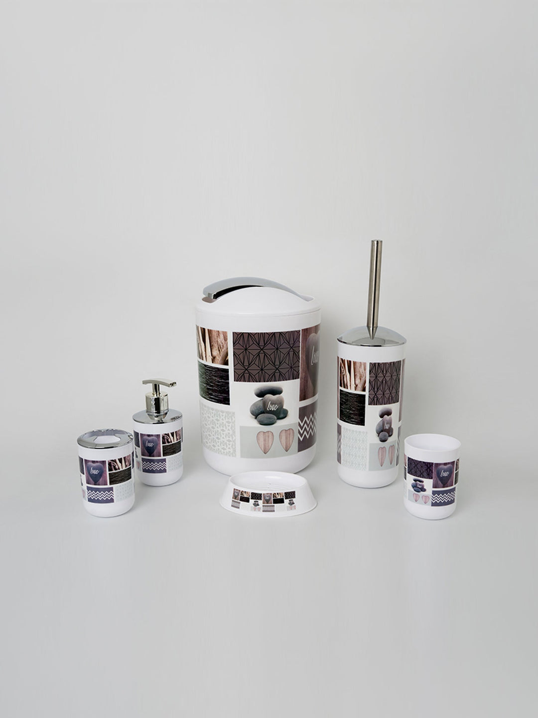 Tropical Bathroom Container Set