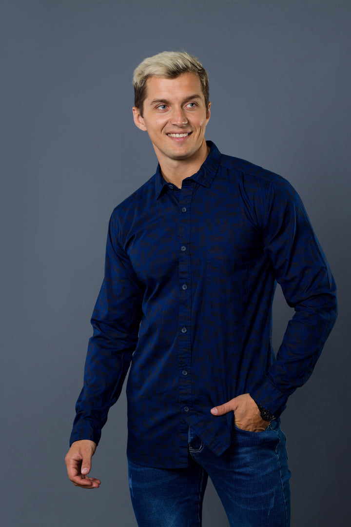 Tropical Print S/S Shirt