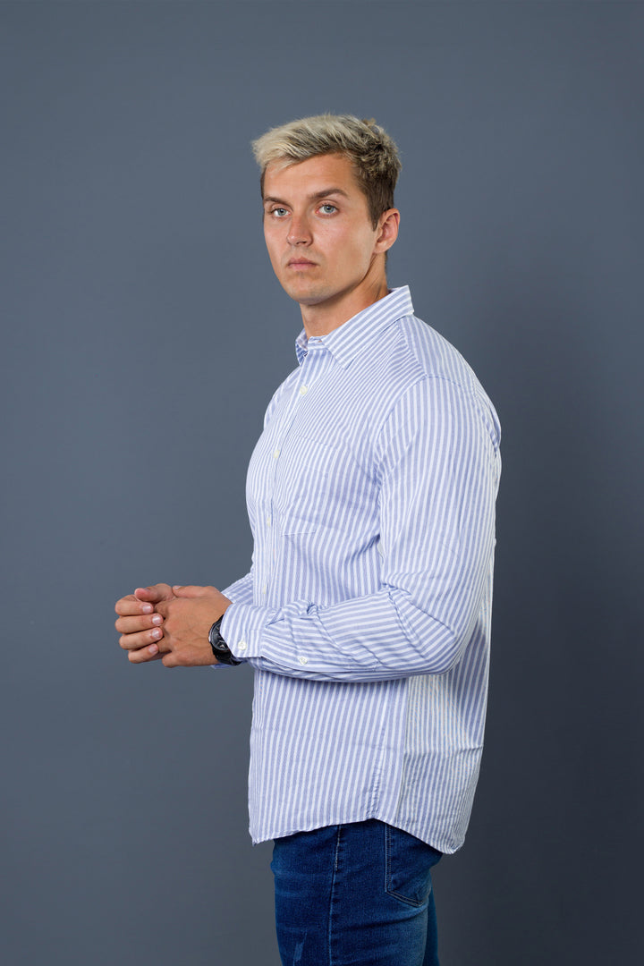 Stripe Cotton Shirt