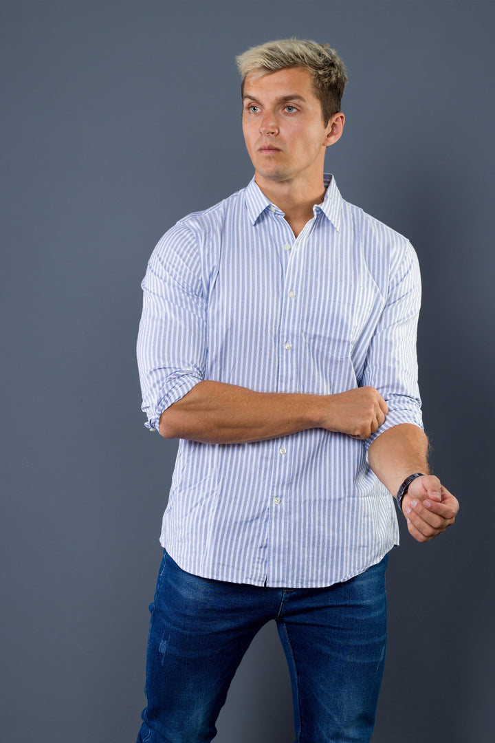 Stripe Cotton Shirt