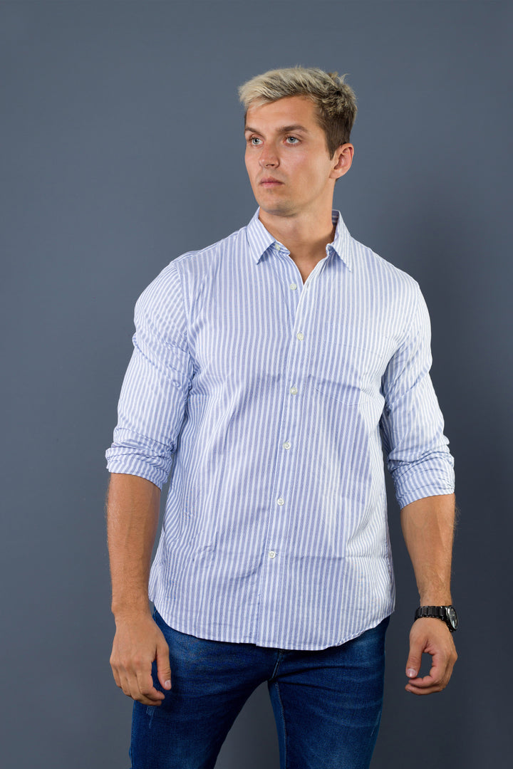 Stripe Cotton Shirt