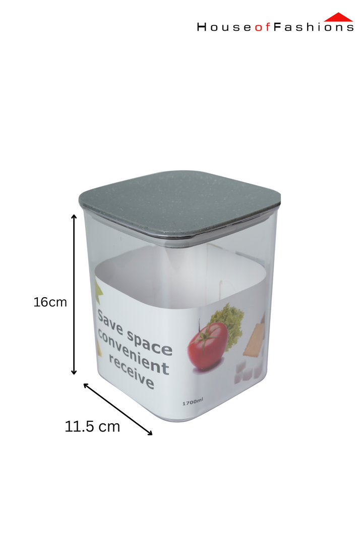 Healthy Food Container – Multi-Use Airtight Acrylic Food Storage Box | Eco-Friendly, Unbreakable & Travel-Friendly