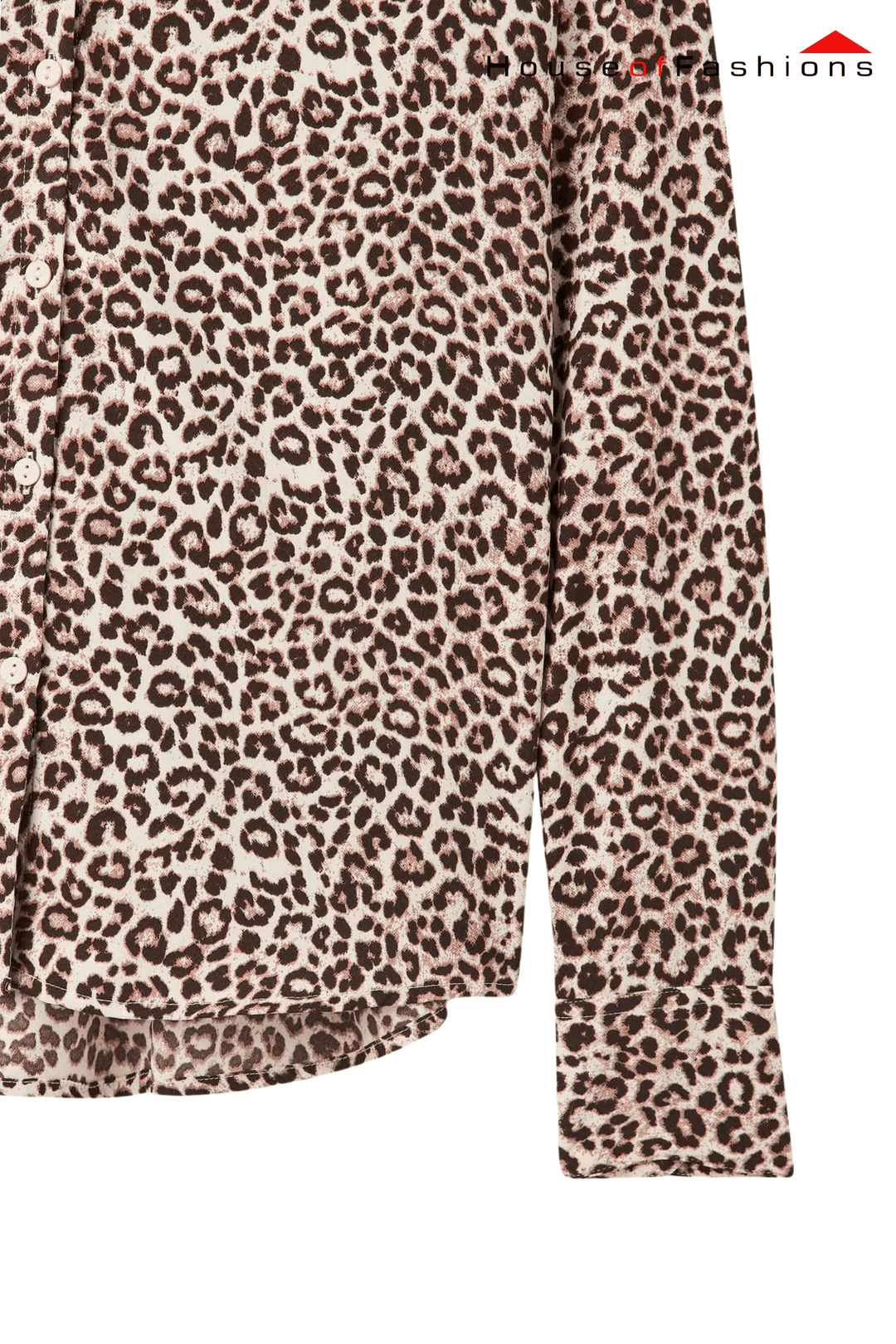 Leopard print shirt Var beige