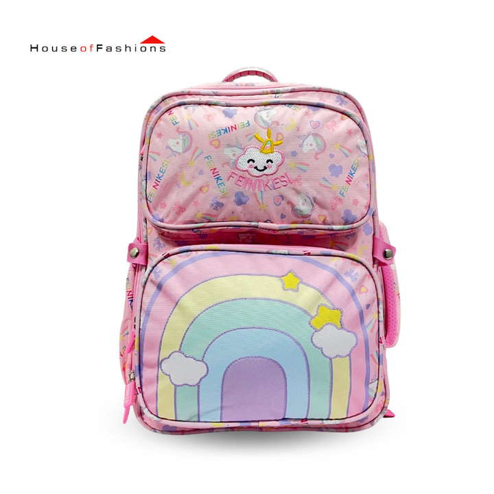 primary school Cute Printed Rainbow Bag