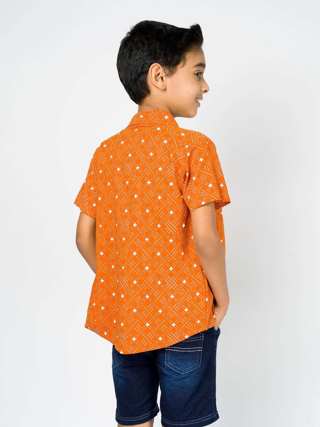 CLEO ORANGE SHIRT