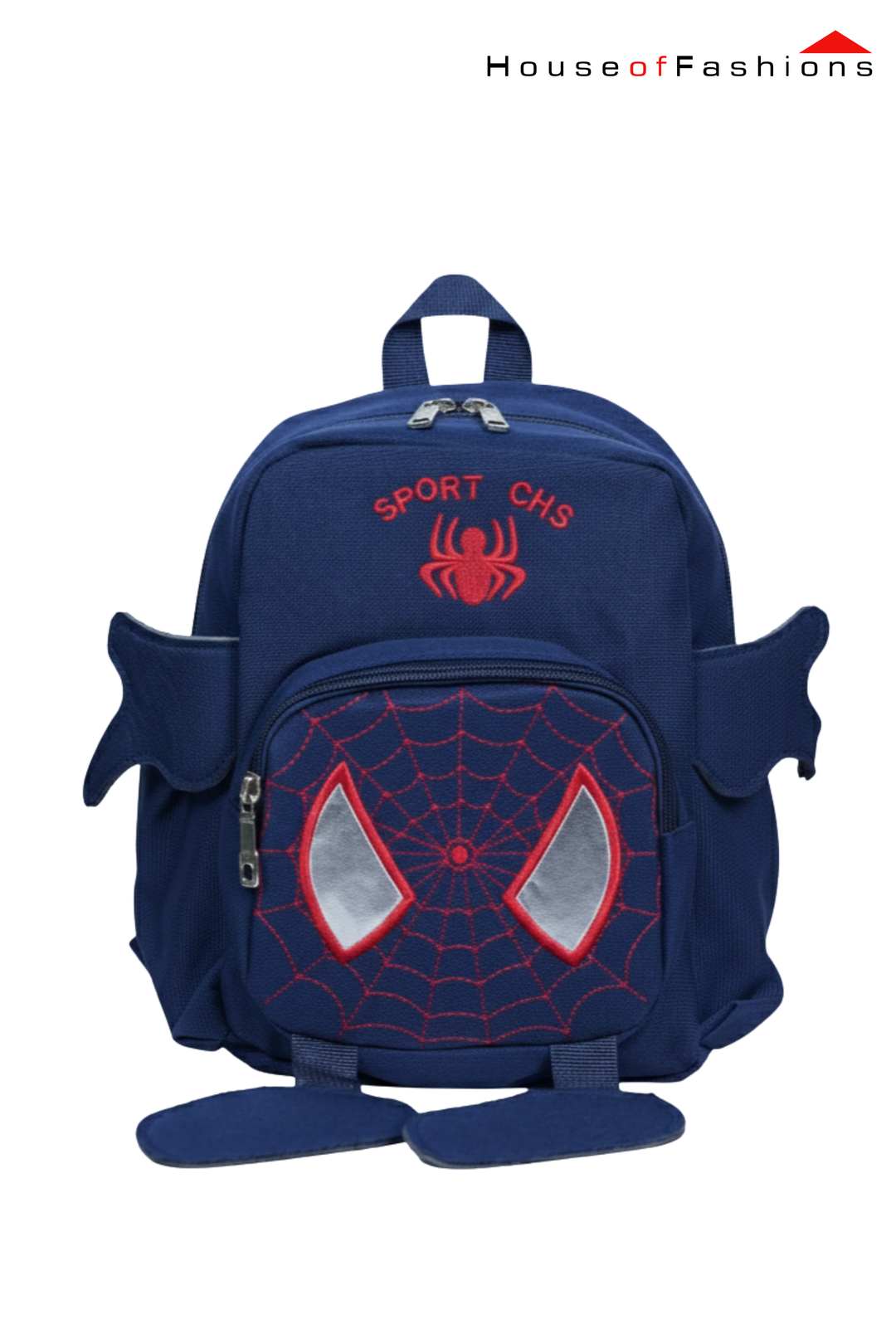 Kids’ Spider Hero Backpack – 11” x 10.5” Character School & Nursery Bag | House of Fashions
