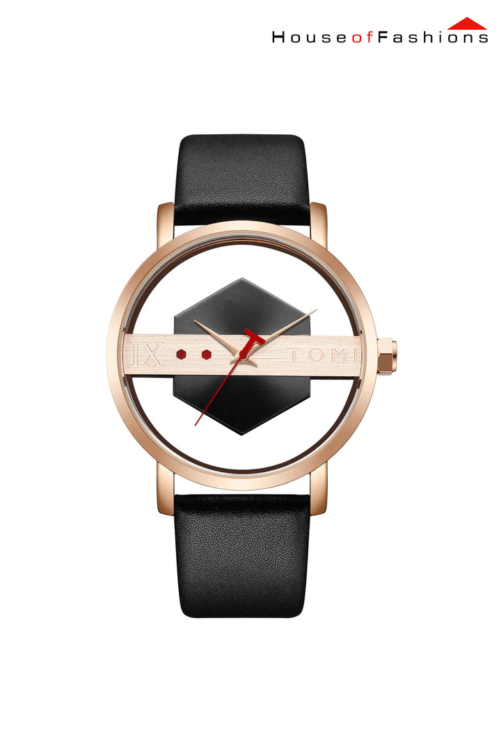 hollow design perspective watch neutral casual fashion simple Korean version men's and women's watches trendy fashion