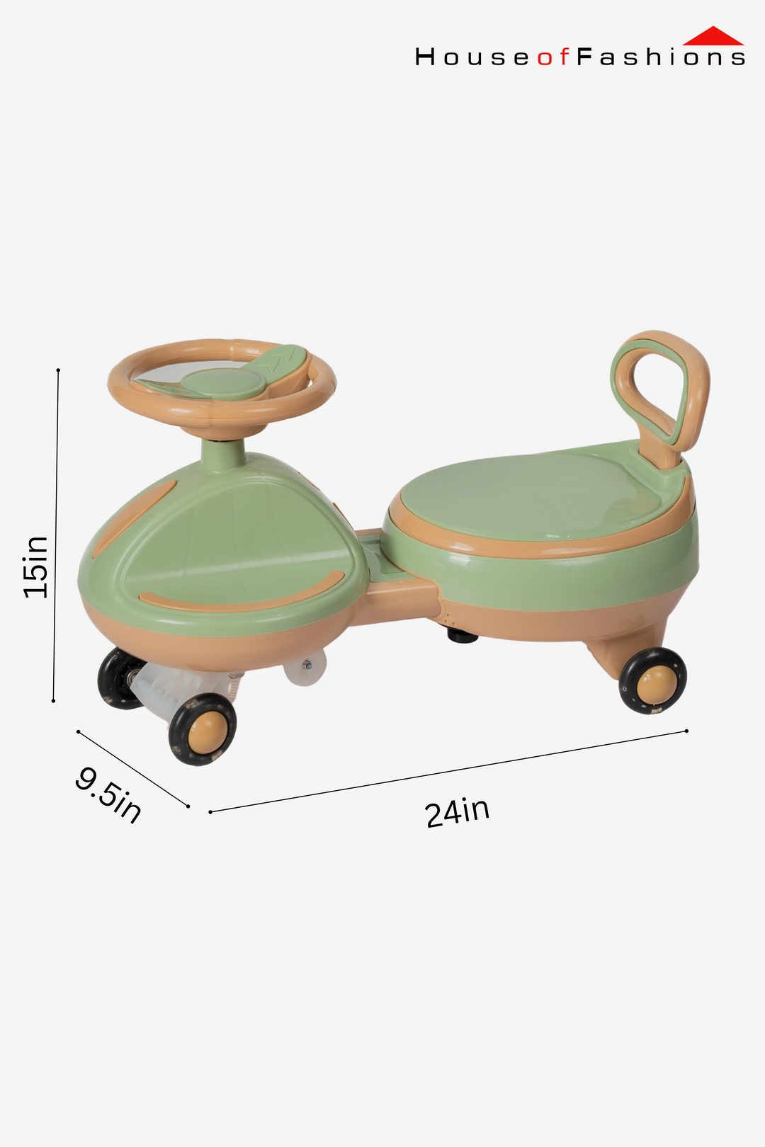 Children Ride on Toy Baby Swing Car Kids Magic Driving Twist Car