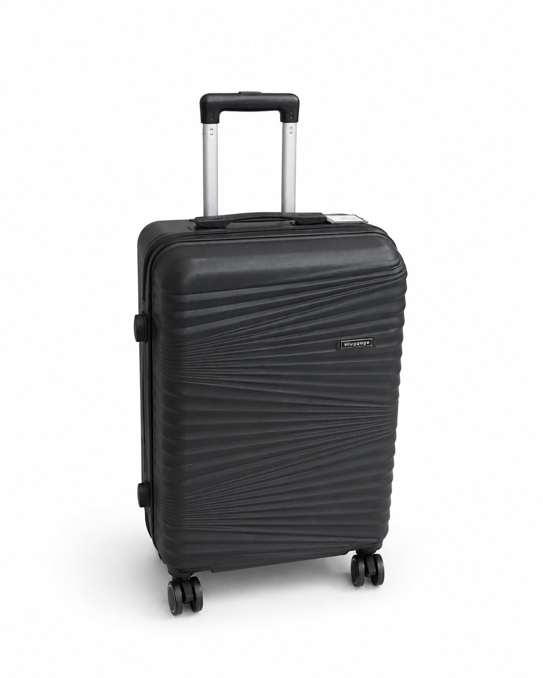 Midnight Black Fiber Luggage 20kg | Travel Suitcase | Trolley Bag Sri Lanka