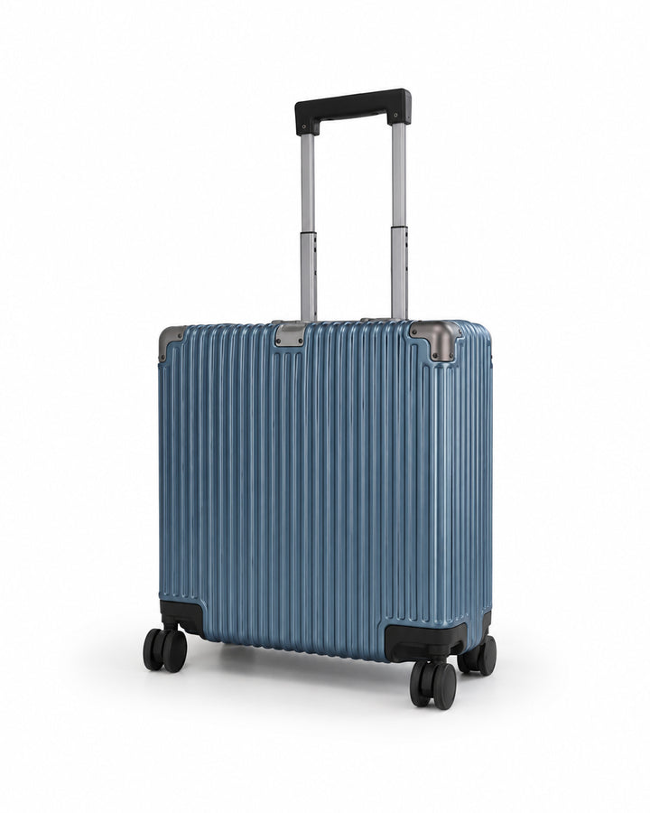 Sky Blue Cabin Luggage 7kg | Fiber Hand Luggage | Carry-On Suitcase Sri Lanka
