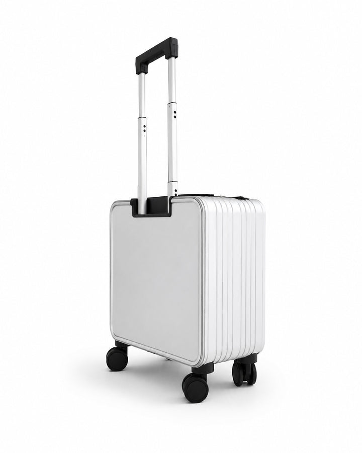 Silver Metal Cabin Luggage 7kg | Carry-On Suitcase | Hand Luggage Sri Lanka