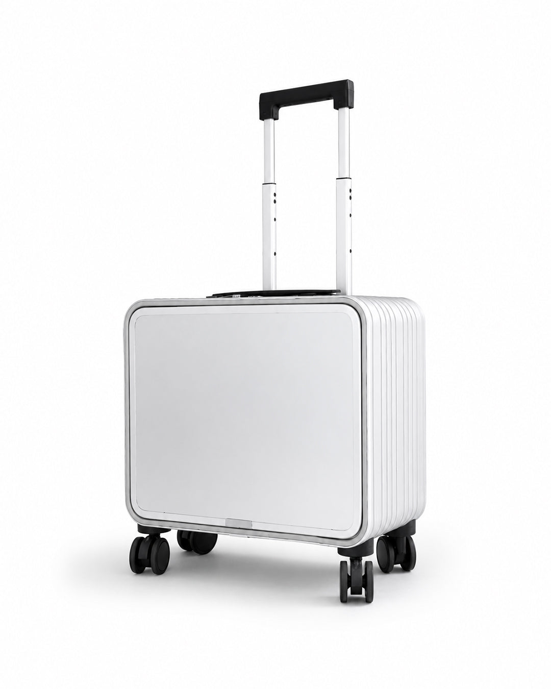 Silver Metal Cabin Luggage 7kg | Carry-On Suitcase | Hand Luggage Sri Lanka