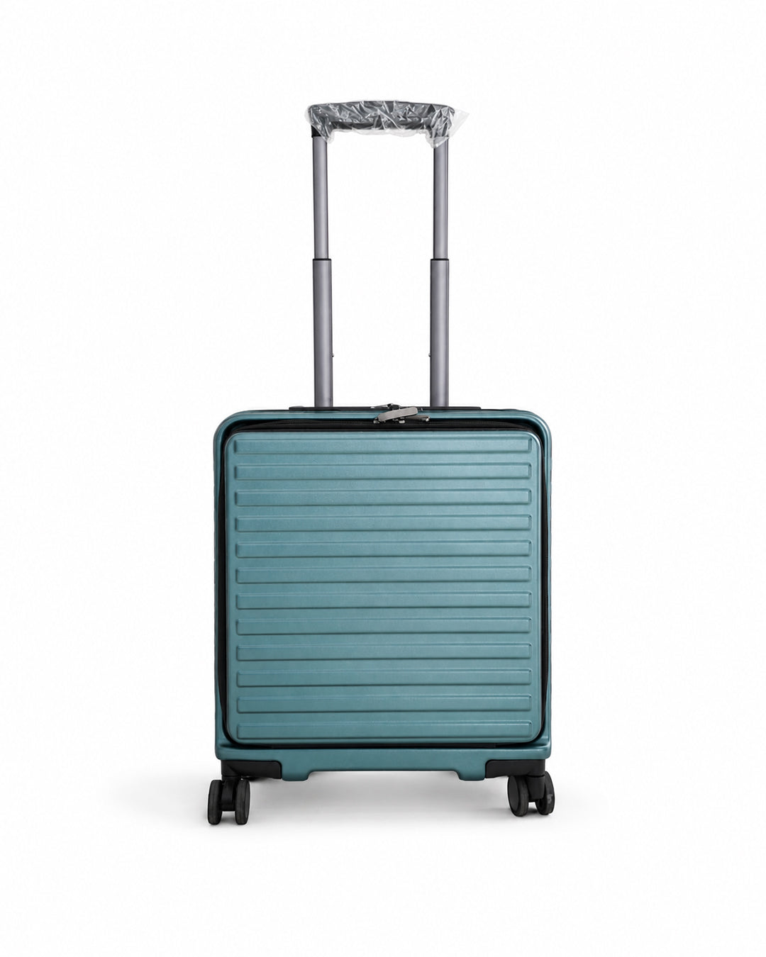 Teal Green Fiber Cabin Luggage 7kg | Carry-On Suitcase | Travel Bag Sri Lanka
