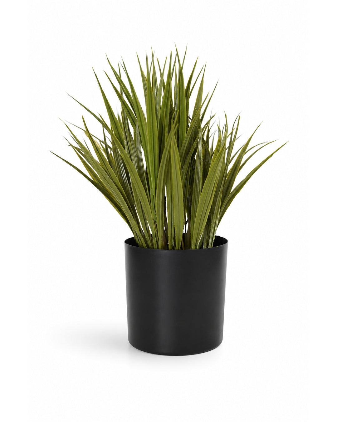 Artificial Grass Plant with Black Pot | Modern Table Décor | Home Decoration Gift Sri Lanka