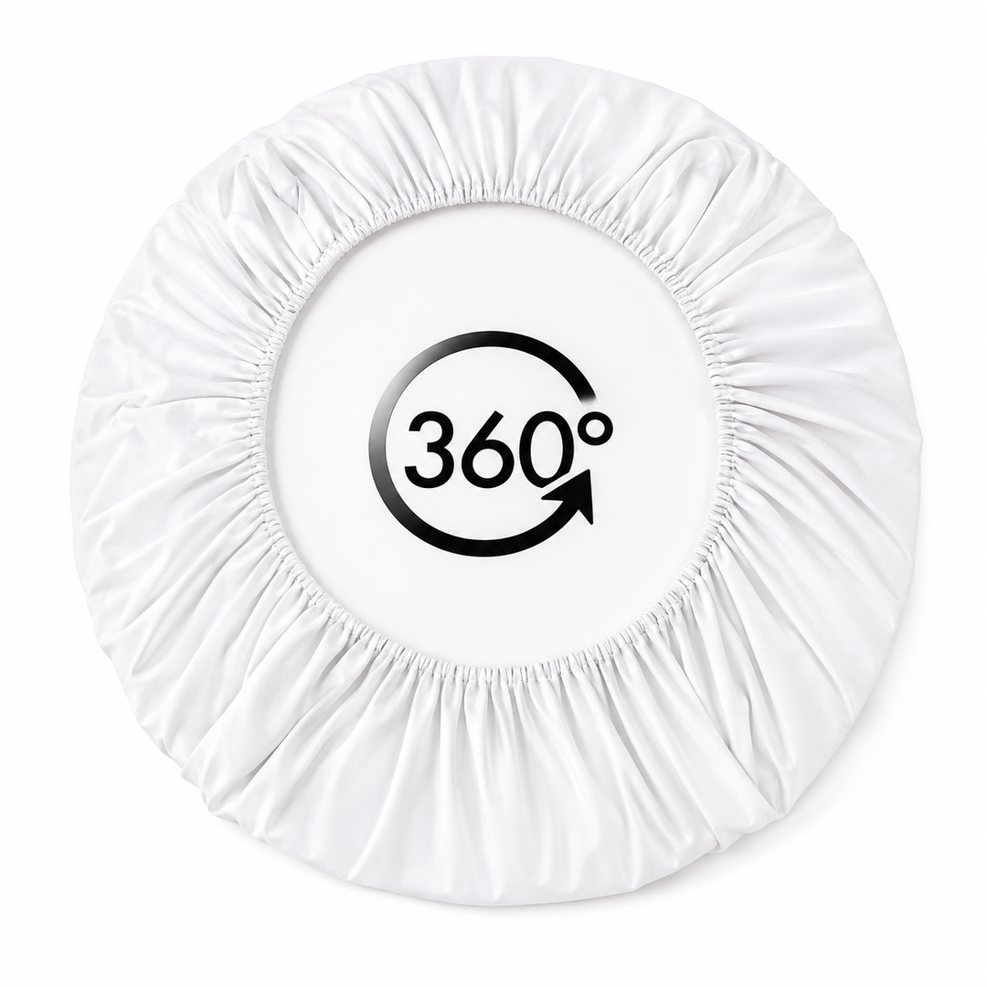 360° Elastic Bed Sheet with Pillow Cases