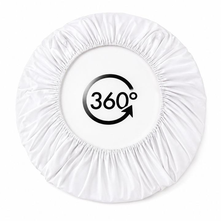360° Elastic Bed Sheet with Pillow Cases