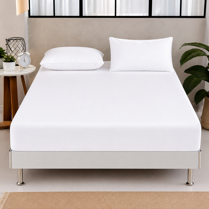 360° Elastic Bed Sheet with Pillow Cases