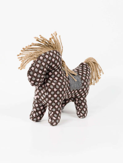 Knitted Horse Soft Toy