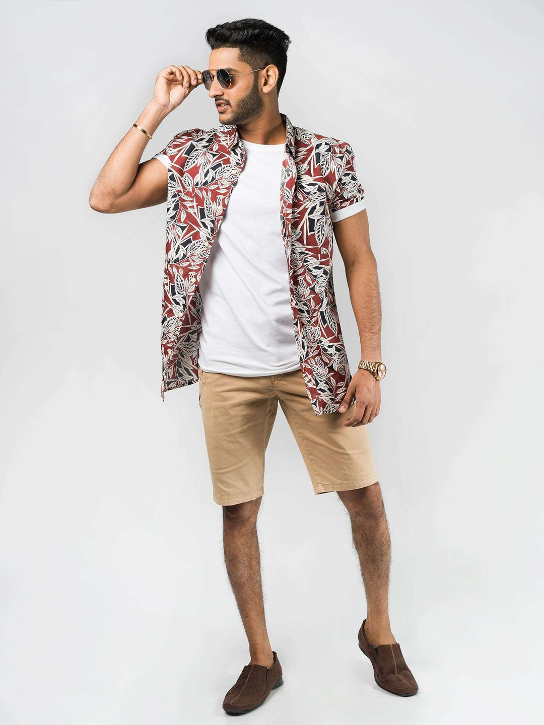 MICHAEL CLASSIC FIT PRINTED SHIRT