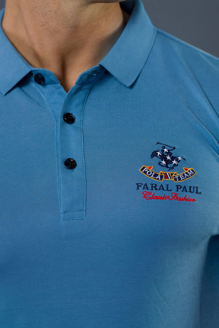 Blue Polo T-Shirt