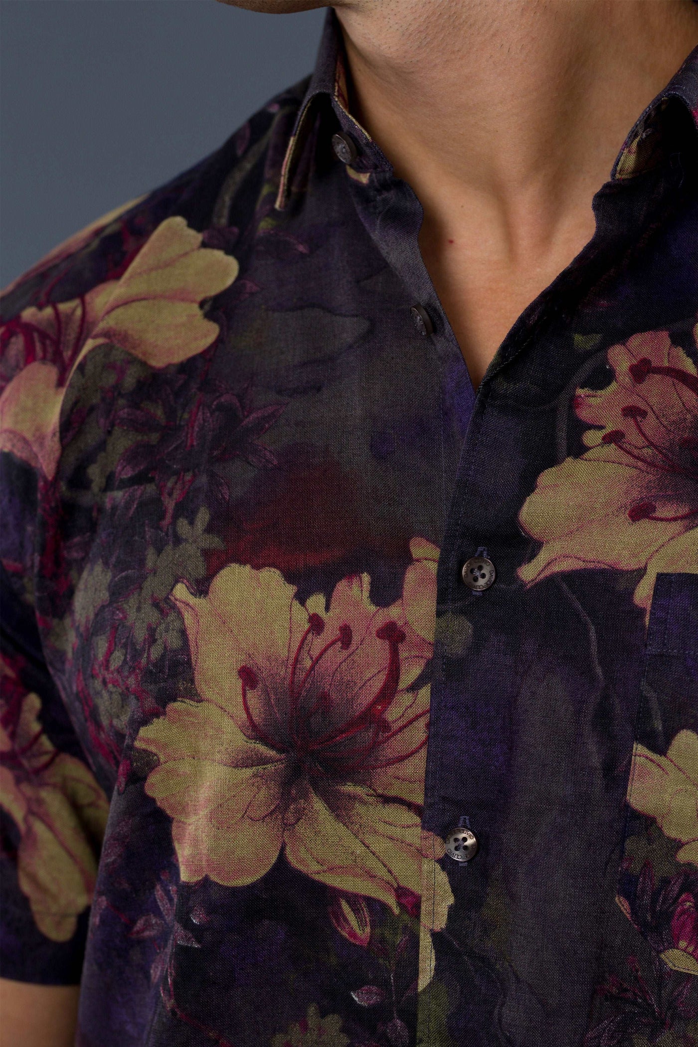 Floral Printed S/S Shirt