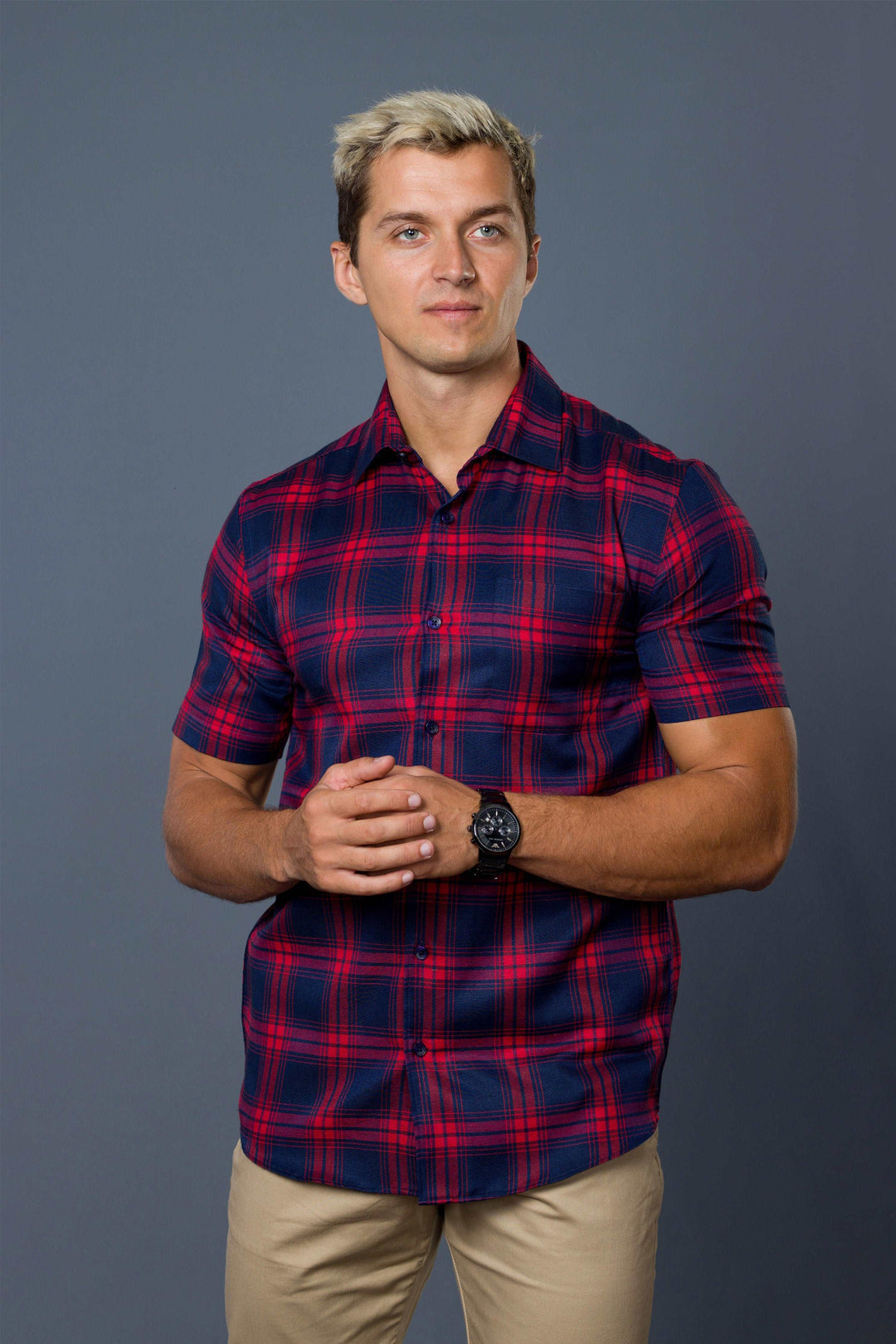 Cotton Check Shirt