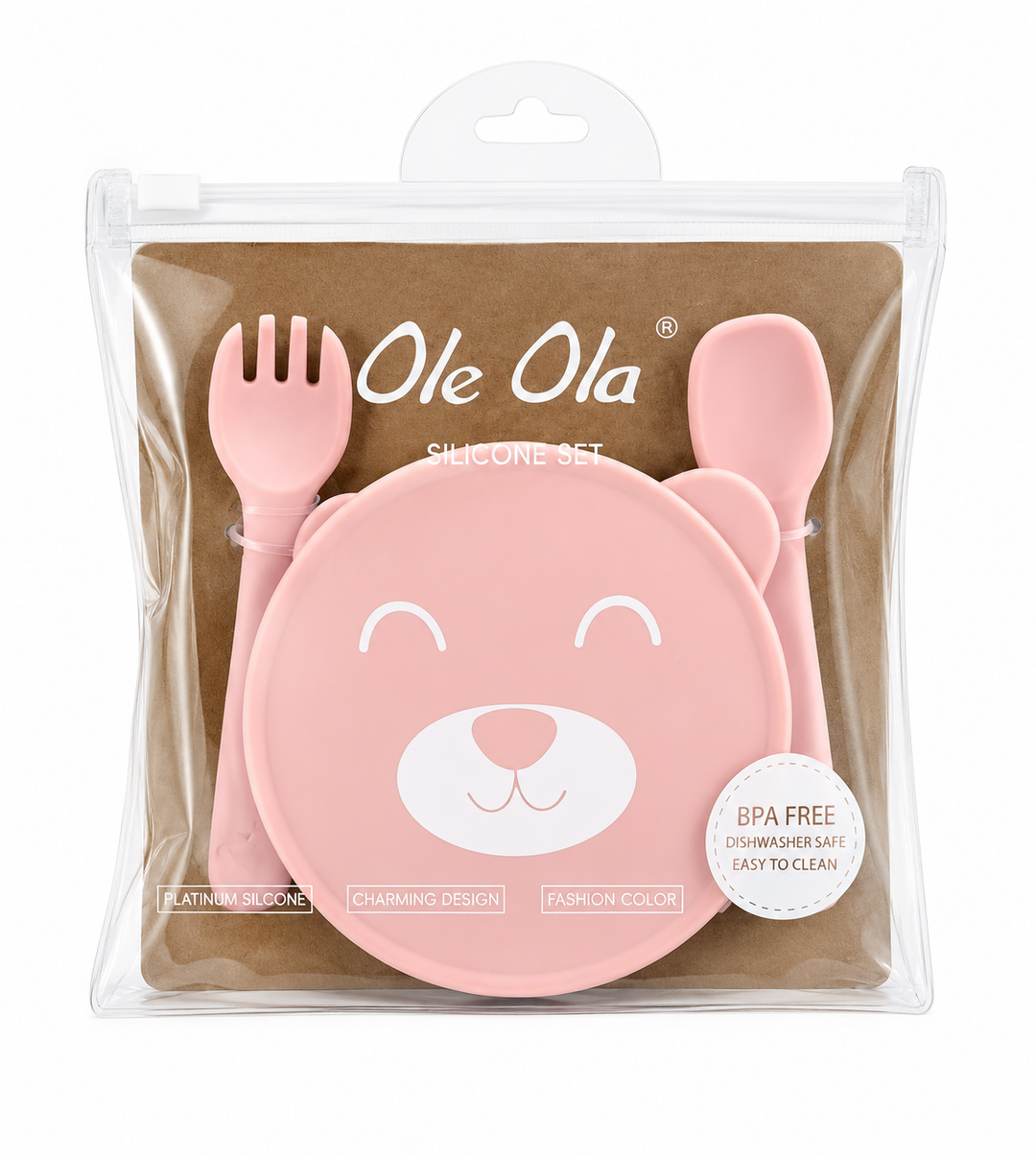 Baby Silicone Feeding Set