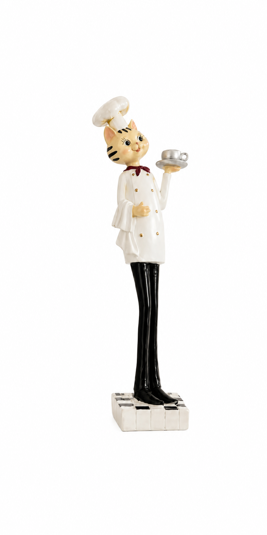 Chef Cat Decorative Figurine