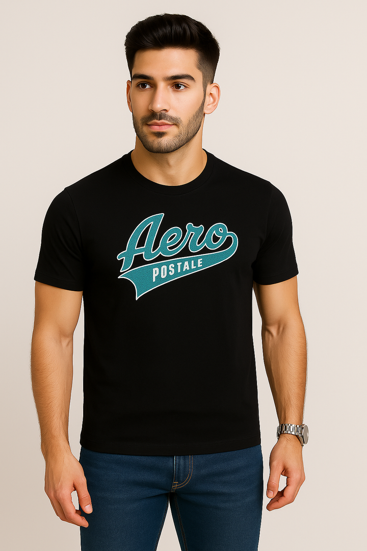 Black Aero Graphic T-Shirt