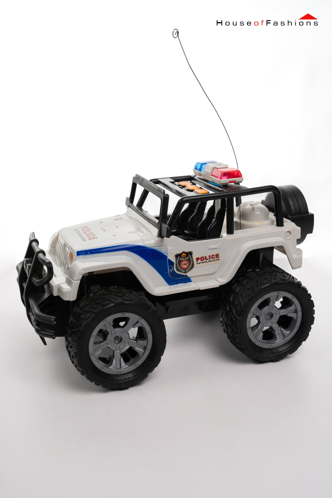 4x4 Drive Climbing Remote Control Police Jeep