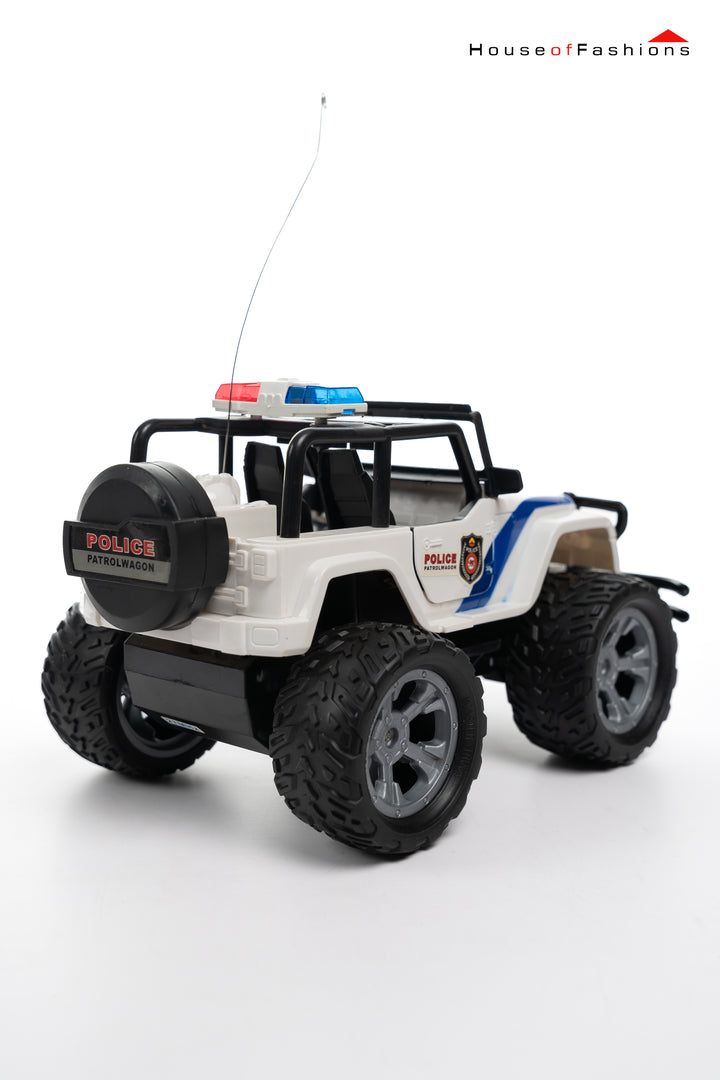 4x4 Drive Climbing Remote Control Police Jeep