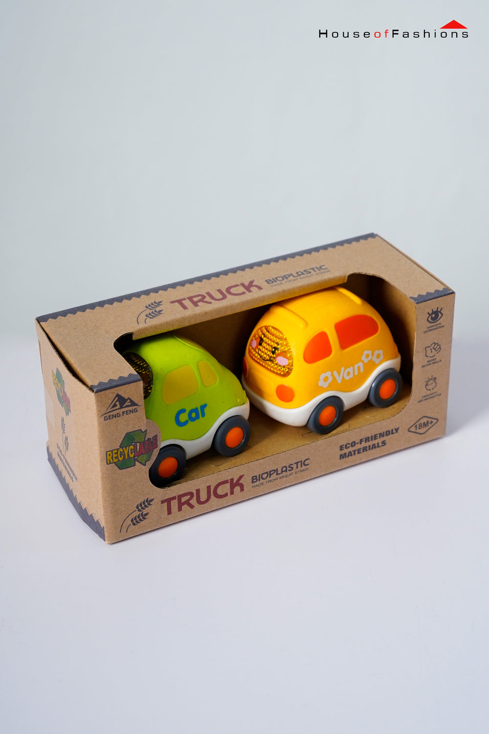Cartoon Cars Bioplastic | Eco-Friendly Toy Cars sri lanka