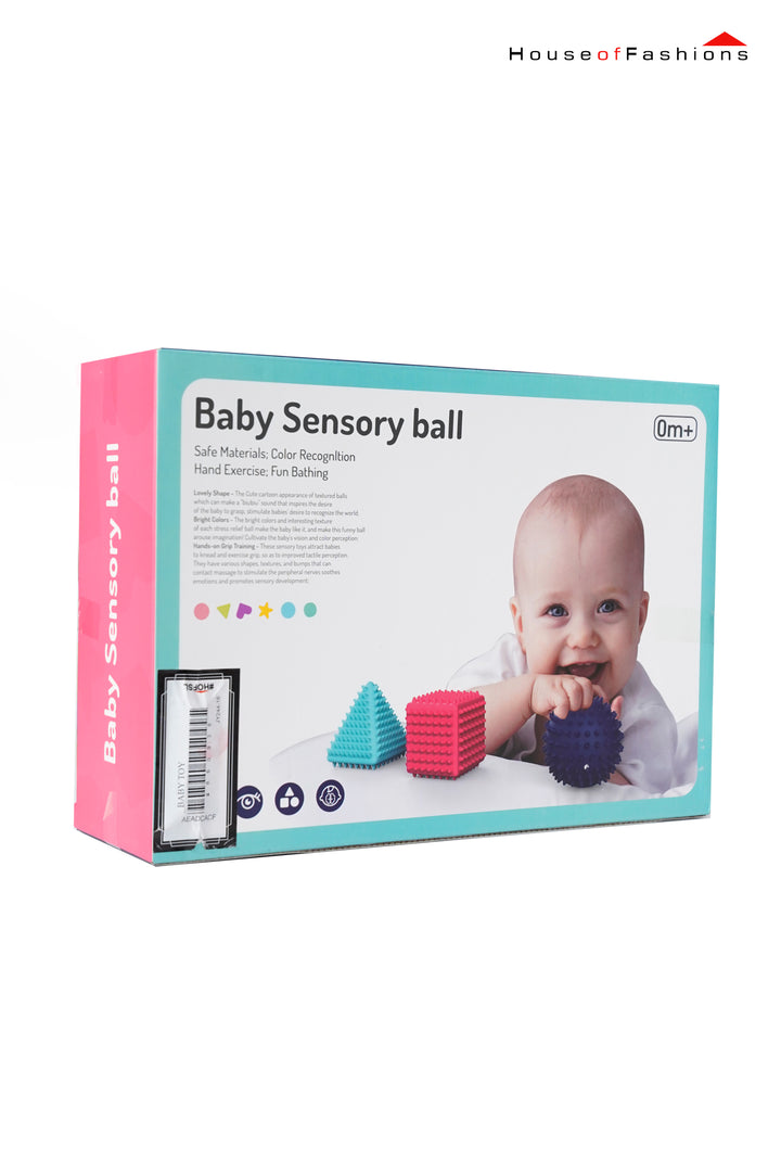 Pointy Sensory Balls for Babies 6–12 Months – Soft BPA-Free Developmental Toy for Tactile Stimulation