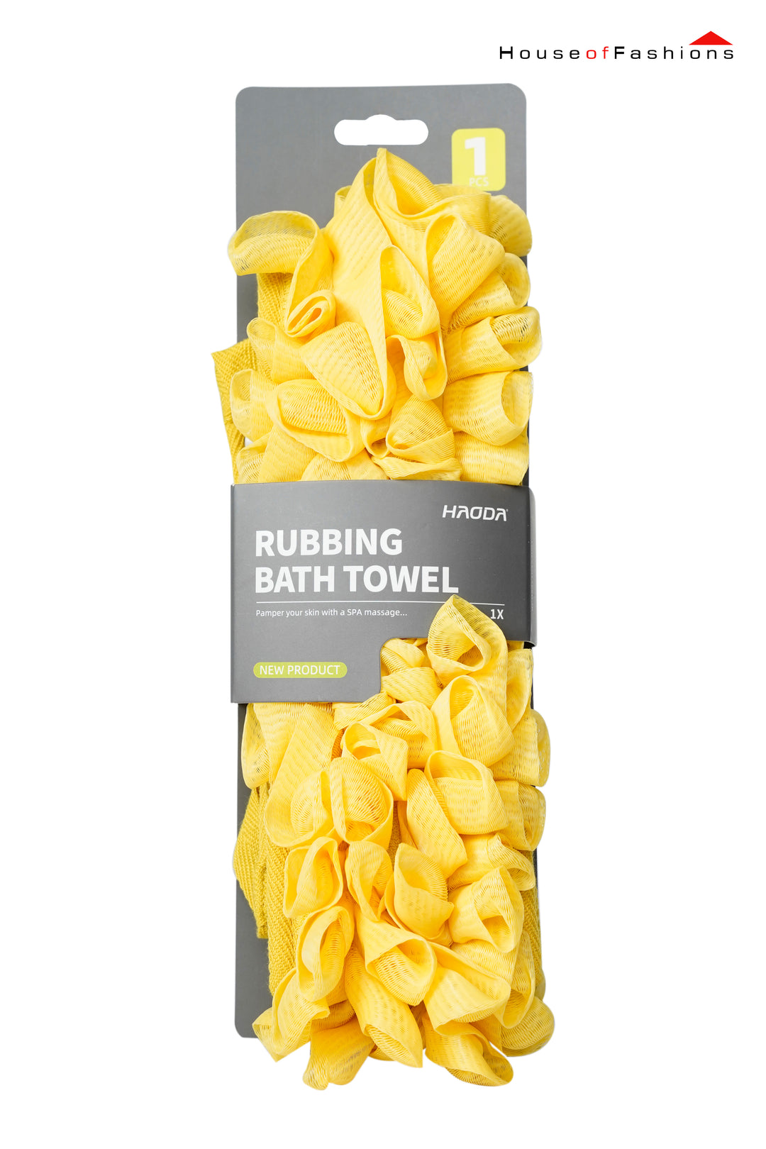 2-in-1 Exfoliating Back Scrubber Loofah – Deep Clean Shower Towel for Men & Women | Sri Lanka Bath Essentials