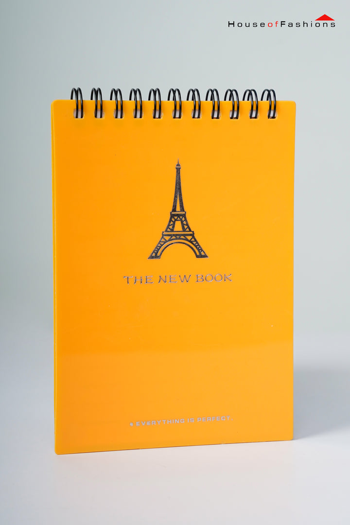 Spiral Binding Mini Notebook – A6 Size | Compact Ruled Pages for Everyday Notes