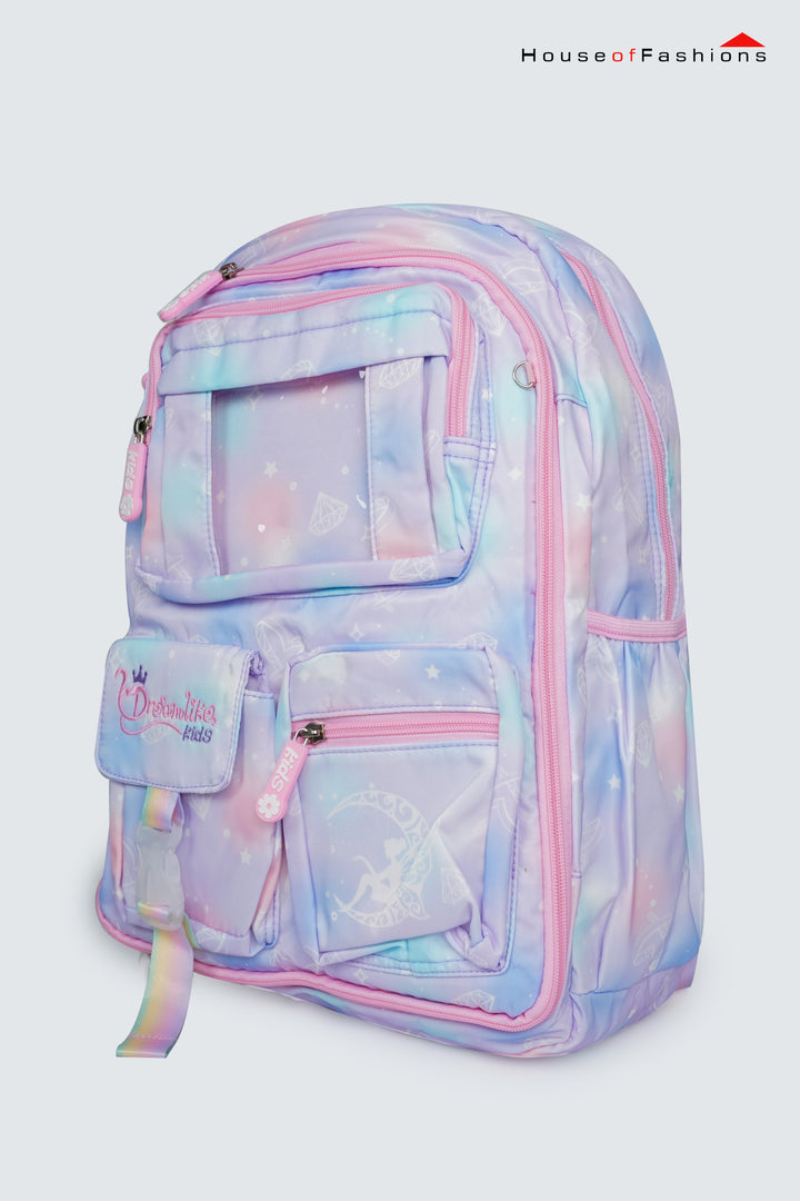 Pink Princess School Bag | Super Light, Water-Resistant & Spacious