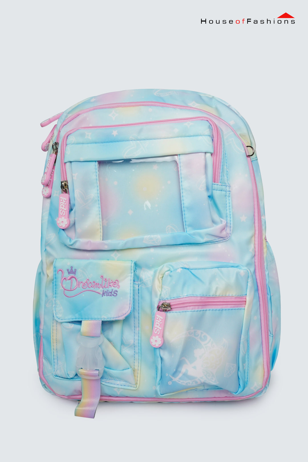Pink Princess School Bag | Super Light, Water-Resistant & Spacious