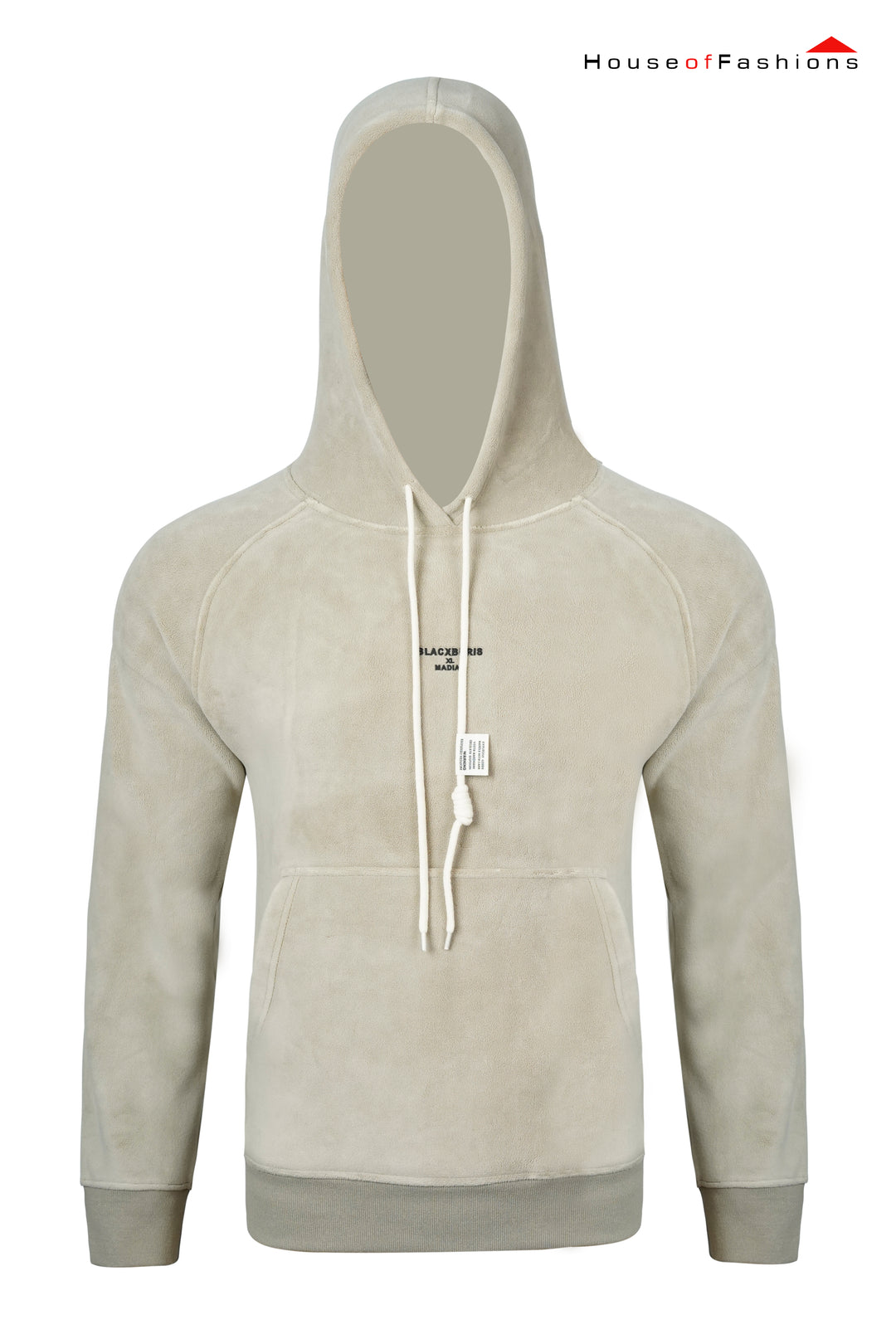 Sandstone Luxe Velour Hoodie