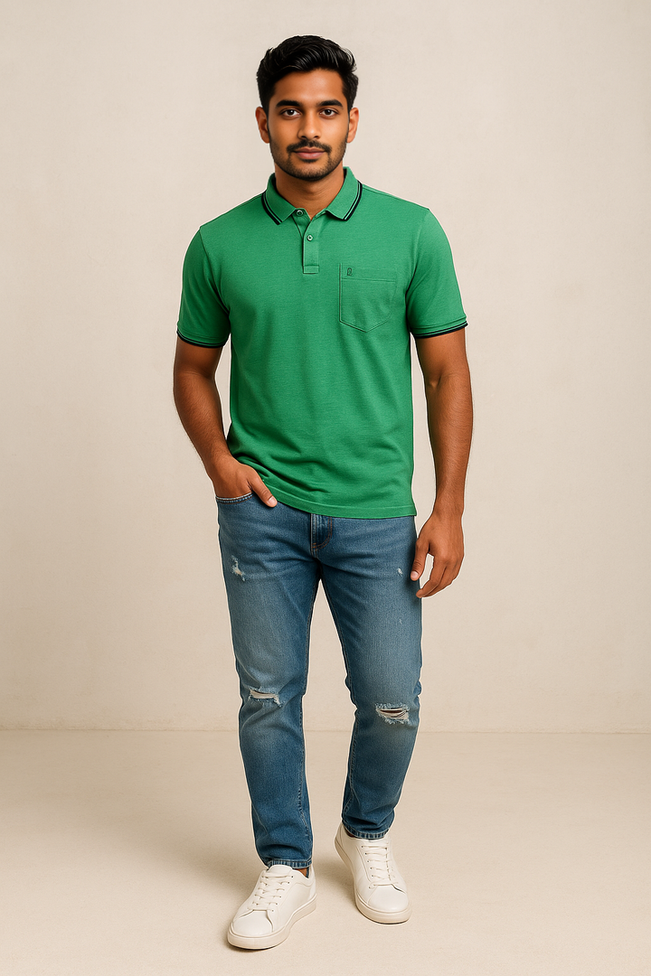 Classic Green Polo Shirt