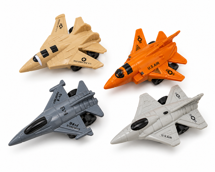 Mini Pull-Back Fighter Jet Set
