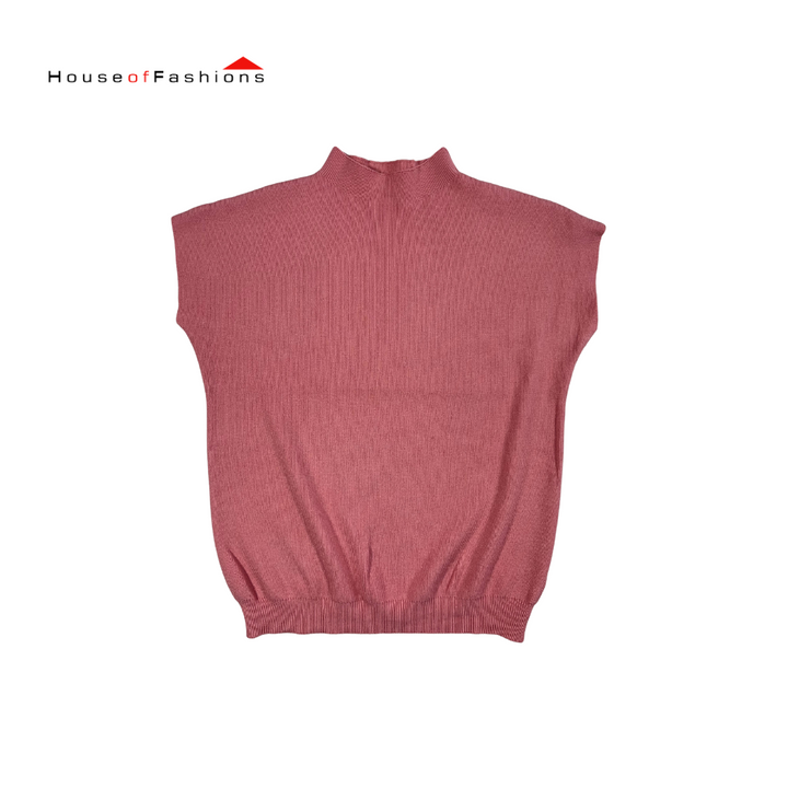 High Neck Ladies knit top