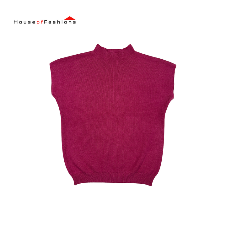 High Neck Ladies knit top